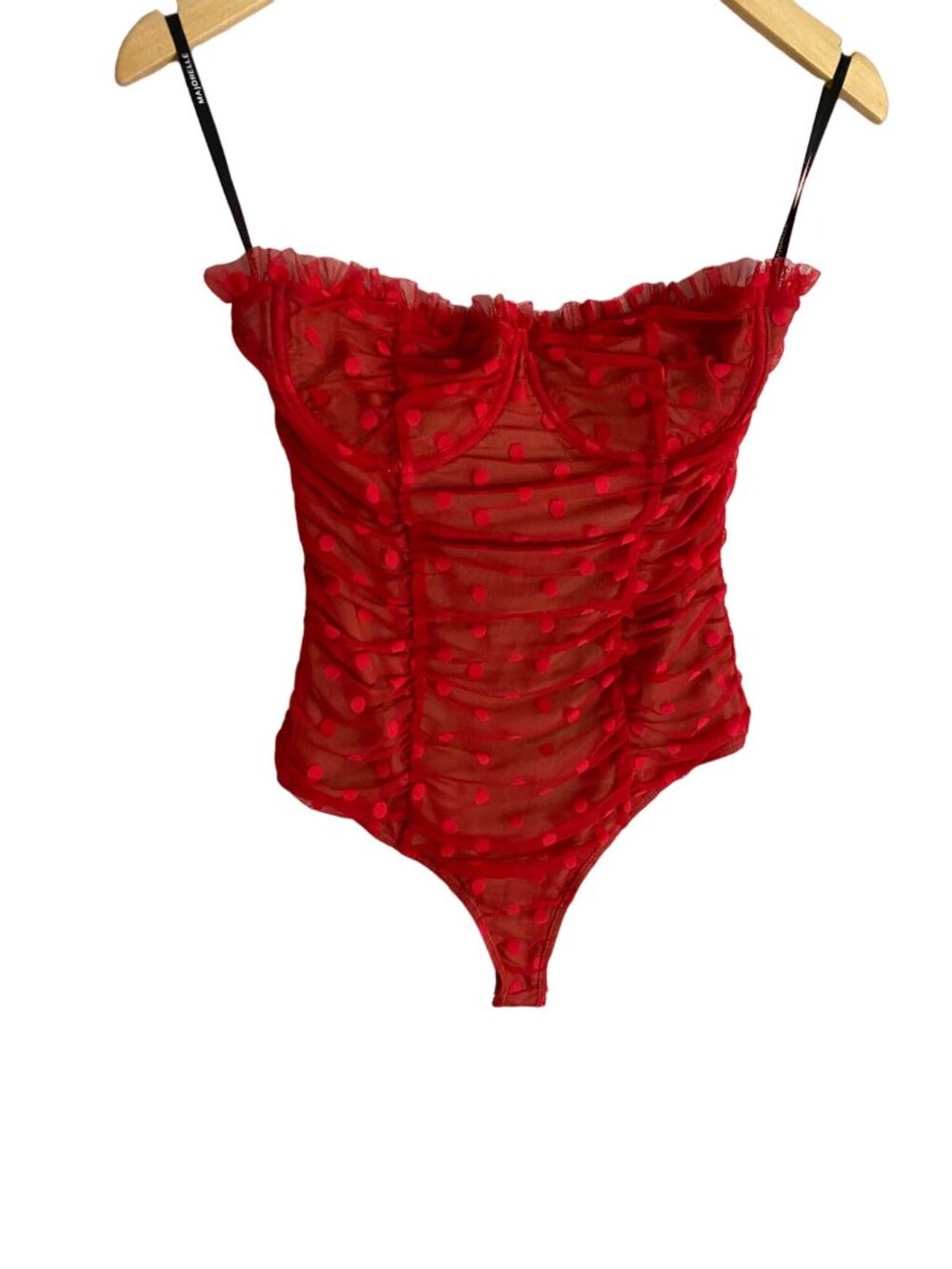 Majorelle Revolve Women's Red Wyn Bodysuit One Piece - Small